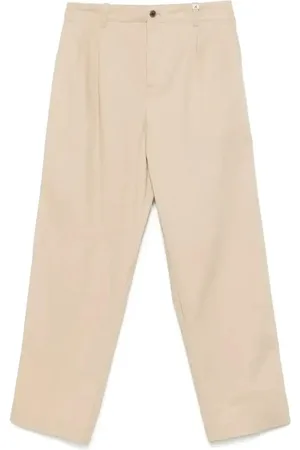 MYTHS Pantaloni affusolati con pieghe