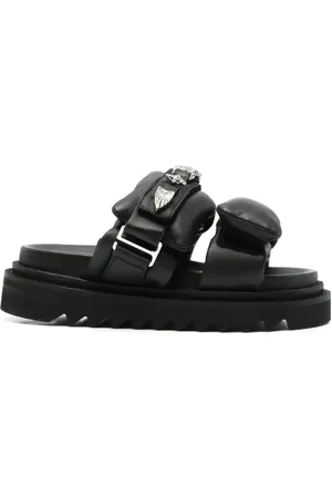 TOGA PULLA Sandali in pelle con tacco basso 40mm