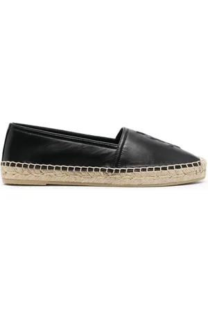 Saint Laurent Espadrillas con logo goffrato