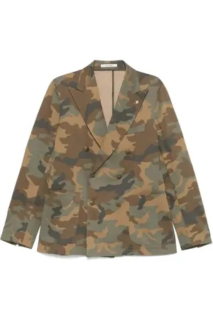 TAGLIATORE Blazer con stampa camouflage
