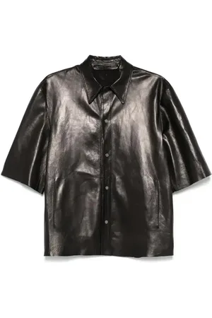 SALVATORE SANTORO Camicia in pelle