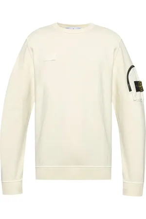 Stone Island Felpa con applicazione Compass