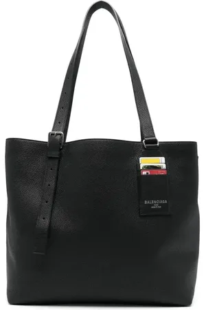 Balenciaga Borsa a spalla con dettaglio carta