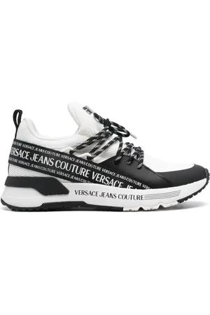 VERSACE Sneakers con banda logo