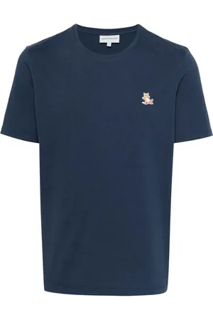Maison Kitsuné T-shirt con applicazione Chillax Fox