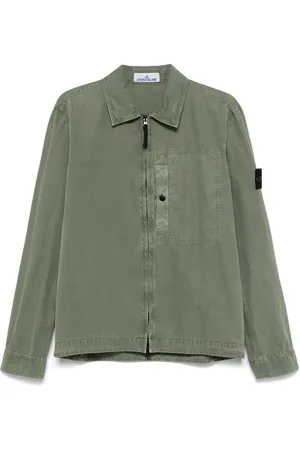 Stone Island Camicia con applicazione Compass