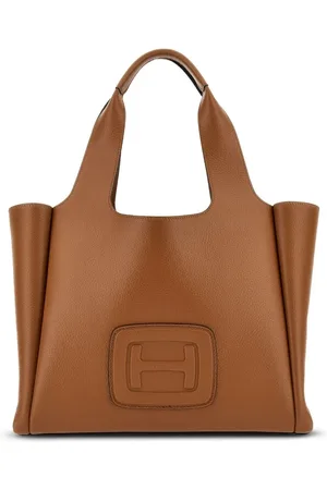 Hogan Borsa tote H-bag in pelle media