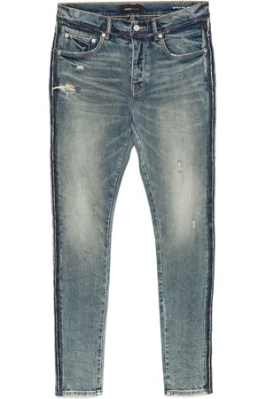 Purple Brand Jeans skinny con effetto vissuto