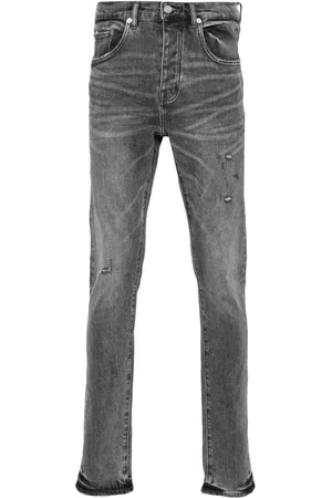 Purple Brand Jeans skinny con effetto vissuto