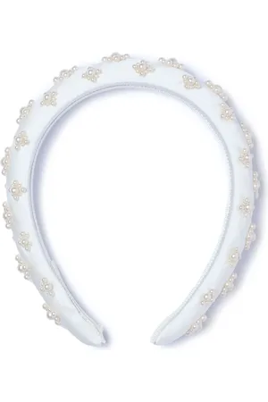 Jennifer Behr Cerchietto con perle