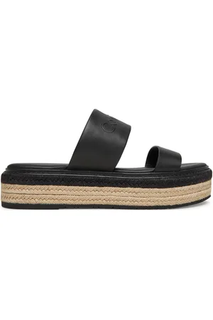 Calvin Klein Espadrillas Flatform Wedge Slide - He HW0HW02374