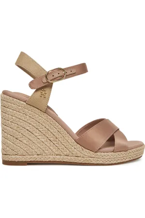 Tommy Hilfiger Espadrillas Satin High Wedge Espadrille FW0FW08602