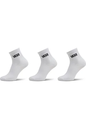 Vans Set di 3 paia di calzini lunghi da donna Classic Half Crew Sock VN00073EWHT1