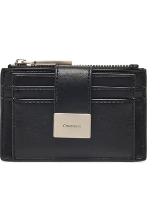 Calvin Klein Portafoglio da donna Hardware Snap Top Zip Cardholder K60K612959