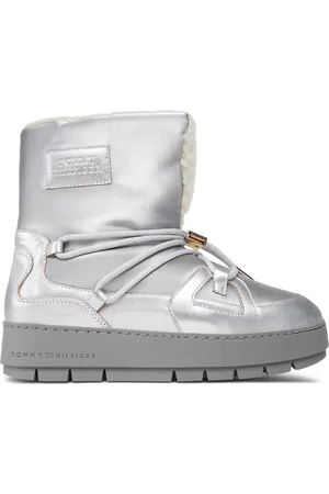 Tommy Hilfiger Stivali da neve Tommy Essential Silver Snowboot FW0FW07506