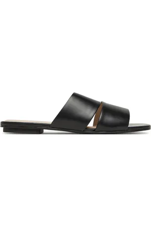 Calvin Klein Ciabatte Flat Slide - Lth 2 Straps HW0HW02365