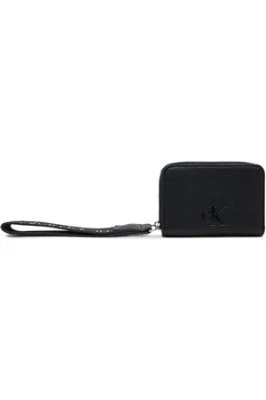 Calvin Klein Portafoglio piccolo da donna Ultralight Md Zip W/ Wristlet LV04K1024G