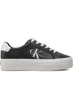 Calvin Klein Sneakers Vulc Flatform Laceup Lth YW0YW01474