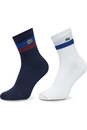 Lacoste Set di 2 paia di calzini lunghi unisex RA4241