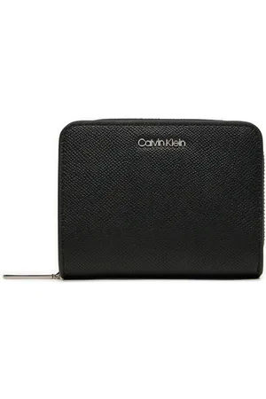 Calvin Klein Portafoglio piccolo da donna Ck Must Md Zip Around_Caviar K60K612831
