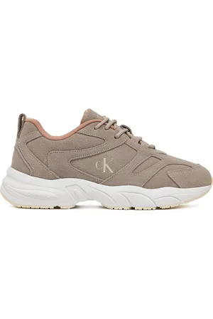 Calvin Klein Sneakers Retro Tennis Low Mg Mix Media Wn YW0YW01639