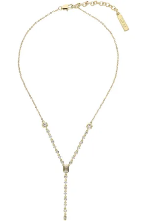 Luv AJ Collana Stellar Bezel Lariat HOL22-N-SBL-G