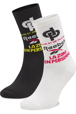 Reebok Set di 2 paia di calzini lunghi unisex Jul Crew Sock HI3894