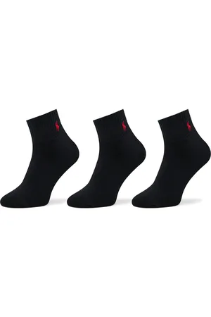 Ralph Lauren Set di 3 paia di calzini lunghi da uomo 449655220001