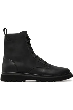 Calvin Klein Stivali Eva Boot Mid Laceup Rebellious YM0YM01071