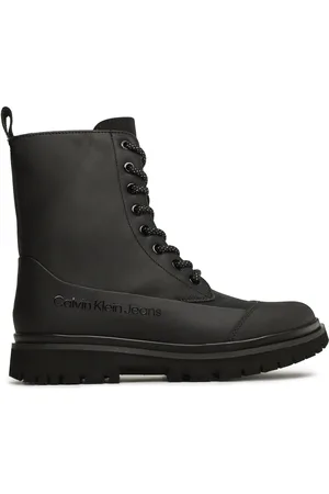 Calvin Klein Stivaletti Chunky Combat Laceup Boot Rub YW0YW01066