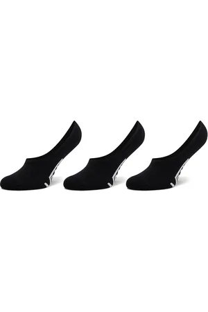 Vans Set di 3 paia di pedulini da uomo Classic No Show VN000F10BLK1
