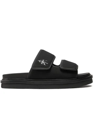Calvin Klein Ciabatte Double Bar Sandal Mtl YM0YM01020