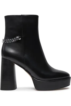 Michael Kors Stivaletti Carlisle Leather Platform Boot 40F4CLME1L