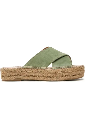 MANEBI Espadrillas Hamptons Double Sole X Bands Sandals R 6.6 DX