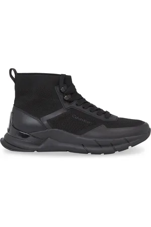 Calvin Klein Sneakers High Top Lace Up Knit HM0HM01267