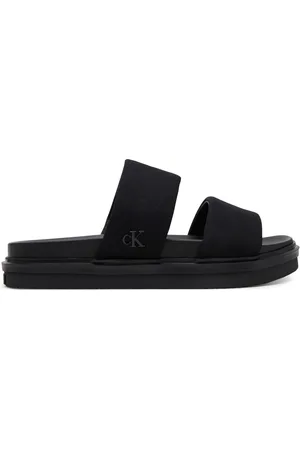 Calvin Klein Ciabatte Flat Molded Dbl Bar Sandal Cv YM0YM01222