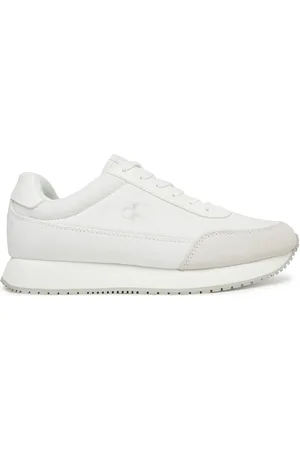 Calvin Klein Sneakers Retro Runner Low Laceup Canvas YW0YW01888