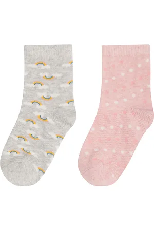 Nelli Blu Set di 2 paia di calzini lunghi da bambini 7KB-002-AW23 (2-pack)