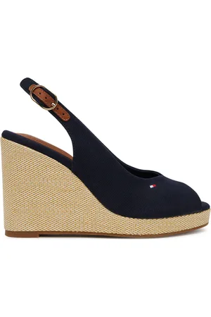 Tommy Hilfiger Espadrillas Flag High Wedge Espad Slingback FW0FW08597