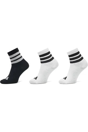 adidas Set di 3 paia di calzini lunghi da bambini Lk Rib 3Pp So JD1349