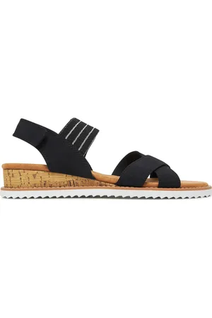 Skechers Sandali BOBS Desert Kiss-Shore Enough 114130/BLK