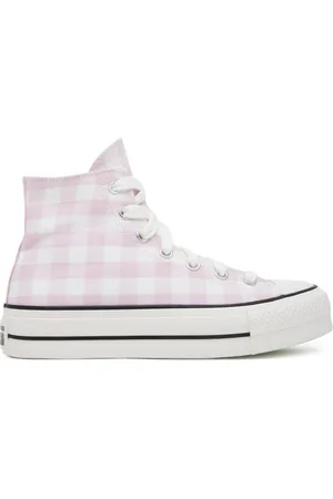 Converse Scarpe da ginnastica Chuck Taylor All Star Lift Platform Gingham A13663C