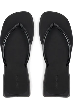 Calvin Klein Infradito Sq Low Wedge Sandal Stitch YW0YW01716