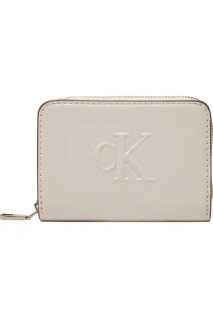 Calvin Klein Portafoglio da donna Sculpted Med Zip Around Wallet LV04K1004G