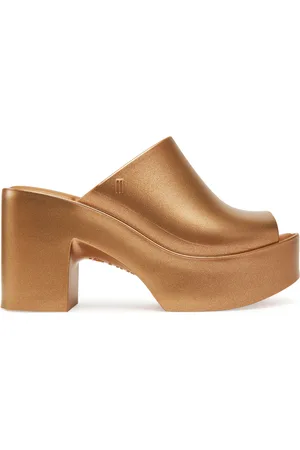 Melissa Ciabatte Mule Hype Metallic Ad 36497