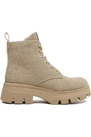 Calvin Klein Scarponcini Chunky Combat Laceup Boot Co YW0YW01239