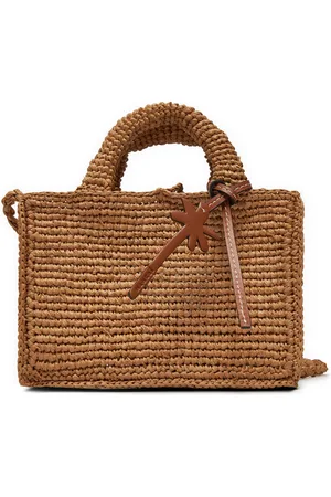 MANEBI Borsetta Handcrafted Raffia Sunset Bag Mini V 2.2 CO