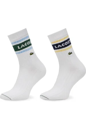 Lacoste Set di 2 paia di calzini lunghi unisex RA9304