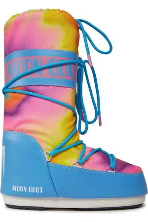 Moon Boot Stivali da neve Tie Dye 14028400001 S