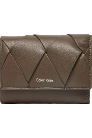 Calvin Klein Portafoglio da donna Ck Woven Small Trifold K60K612953